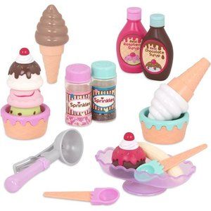 Toy Food – Ice Cream Set – Kitchen Accessories For Kids – Pretend Play